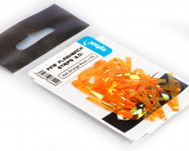 Fine FlashBack Strips, 3 mm, Hot Orange Pearl / 41